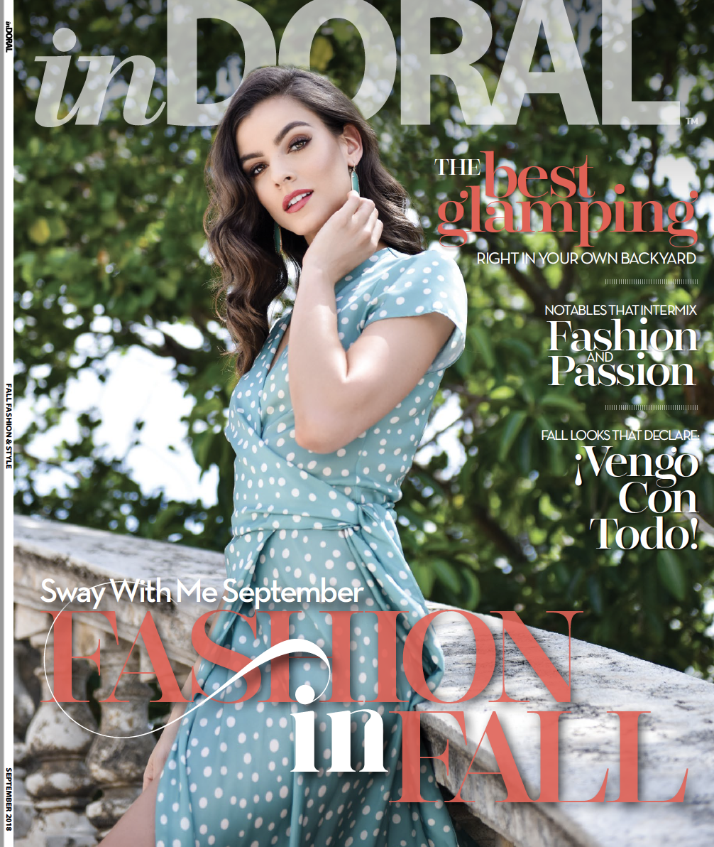 September 2018 Cover - inDoral - Fashion In Fall
