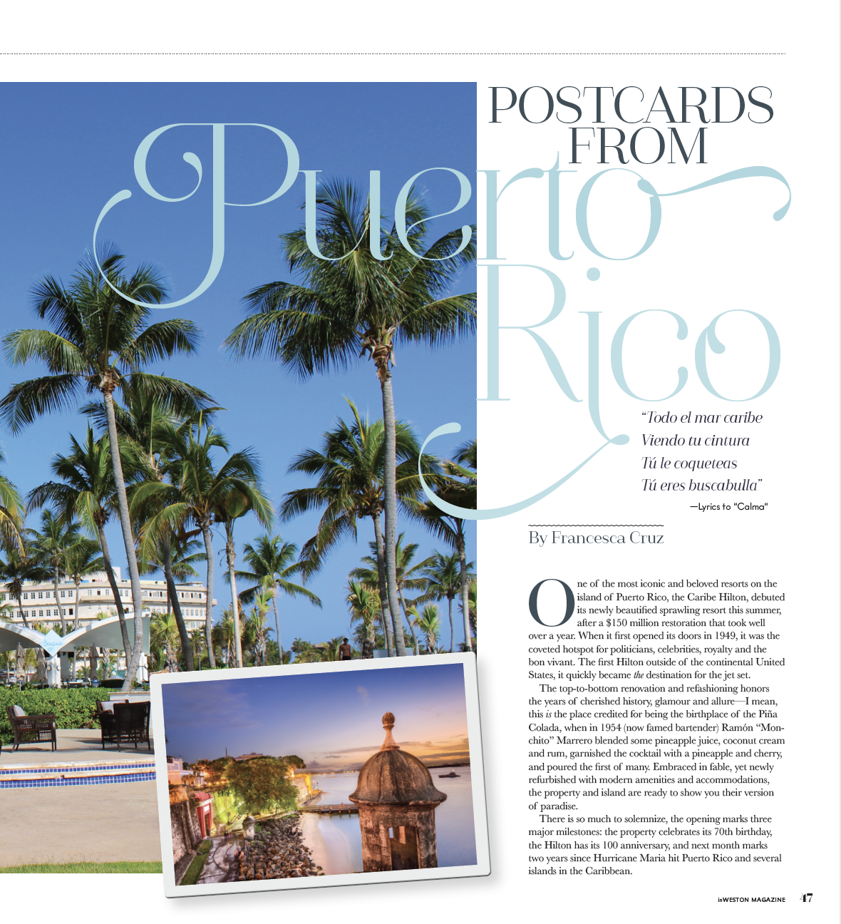 Travel Postcards from Puerto Rico